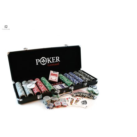 Grimaud 500 póker szett, 500 db zsetonnal - GRIMAUD poker set