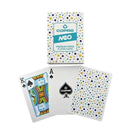 Copag NEO Connect, design póker kártya, linen finnish - Copag neo premium paper playing cards