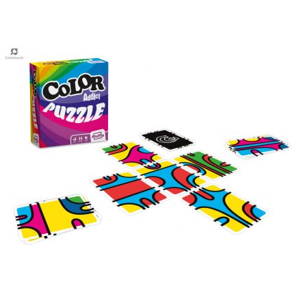 Color Addict Puzzle - Absztrakt képkirakó - 713 különböző variáció