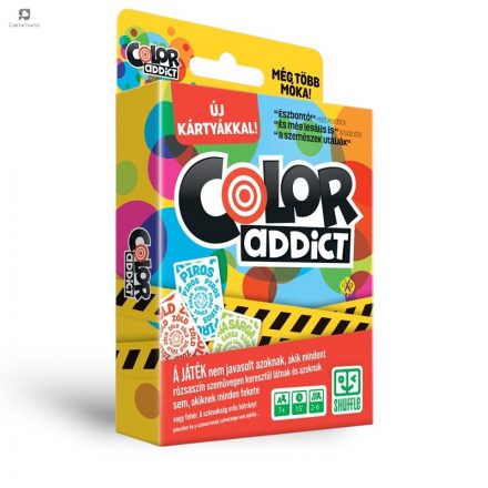 Color Addict FLIP - Legyél Te is színfüggőbb! kétoldalas kártya játék 