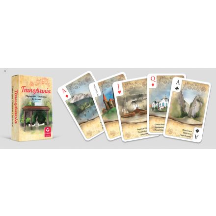 Transylvania - Erdély francia kártya - Transylvania playing cards