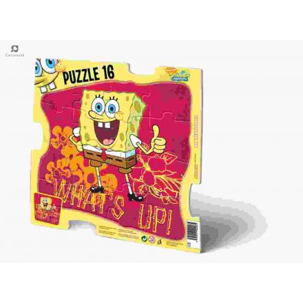 Spongya Bob puzzle 16 darabos képkirakó - Whats up! puzzle 