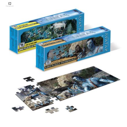 AVATAR  panoráma puzzle I. (sárga) 75 db-s - mini puzzle paronama