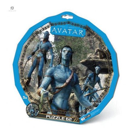 AVATAR korong puzzle, 62 darabos - Avatar puzzle 